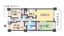 プレステ壱番館間取り図面