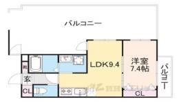 VILLA STAGE桂川間取り図面