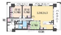 パデシオン長岡京西山天王山駅前間取り図面