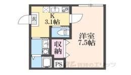ビエノス京都花園間取り図面