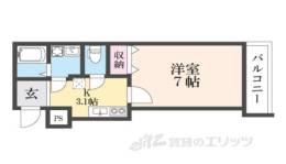 ビエノス京都花園間取り図面