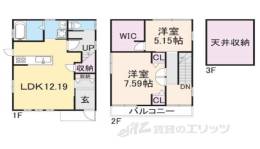貸家間取り図面
