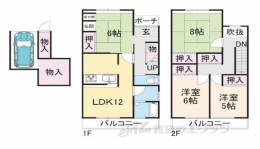 貸家間取り図面