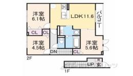リビエール信貴間取り図面
