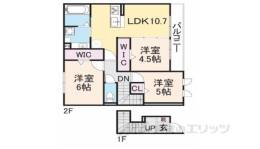 リビエール信貴間取り図面