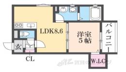 フォレストクリエオーレ上島町弐番館間取り図面