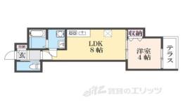 クレアール東岡町間取り図面