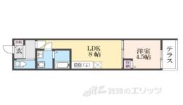 クレアール東岡町間取り図面