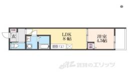 クレアール東岡町間取り図面
