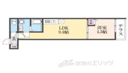 クレアール東岡町間取り図面