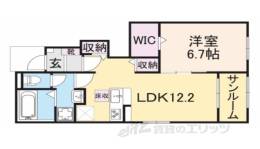 シェノン前田B間取り図面