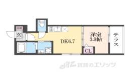 LA VIERE 山科間取り図面