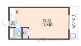 木幡金草原アパート間取り図面