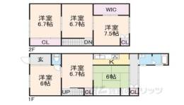 貸家間取り図面