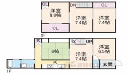 貸家間取り図面
