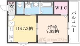 THE CITY 京都東寺間取り図面