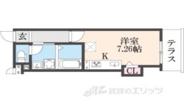 THE CITY 京都東寺間取り図面