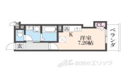 THE CITY 京都東寺間取り図面