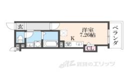 THE CITY 京都東寺間取り図面