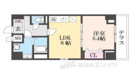 ココ　クレメント２間取り図面