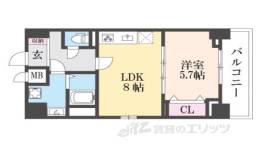 ココ　クレメント２間取り図面