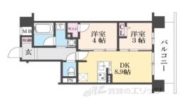 STANDZ河原町五条間取り図面