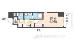 エス・キュート尼崎間取り図面