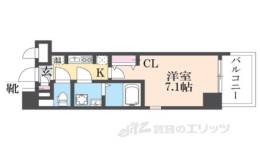 エス・キュート尼崎間取り図面