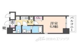 エス・キュート尼崎間取り図面