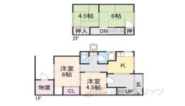 貸家間取り図面