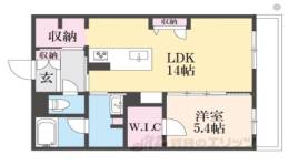 シャーメゾン生駒東新町間取り図面