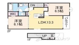 ブライトハウスⅦ間取り図面