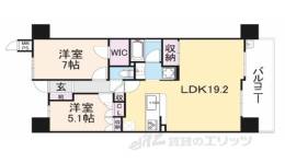 ライオンズマンション大和高田間取り図面