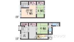 貸家間取り図面