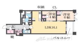 アトラス京都御所西間取り図面