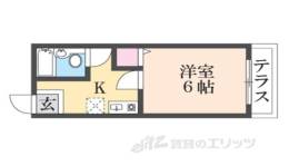 香里さくらハイツ３間取り図面