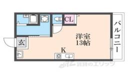香里さくらハイツ３間取り図面