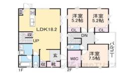 貸家間取り図面