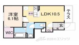 メゾンプラシードⅥ間取り図面