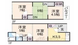 貸家間取り図面