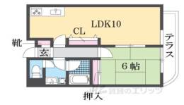 ラヴィアン河原町間取り図面