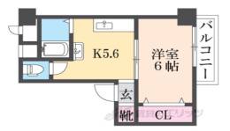 コーポラス北野907間取り図面