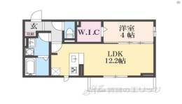 BRANSIA鷹飼町北間取り図面