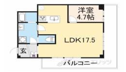 ジョイ御池間取り図面