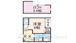 ハーモニーテラス京都太秦間取り図面