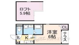 ハーモニーテラス京都太秦間取り図面