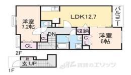 メープルコート１間取り図面