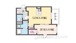 ルシエルクレールサクラ間取り図面