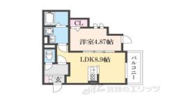 ルシエルクレールサクラ間取り図面