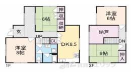 貸家間取り図面